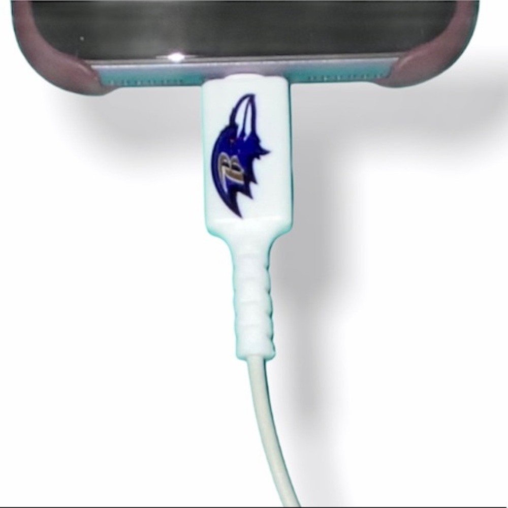 Phone charger protector New Baltimore Ravens